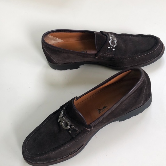 Salvatore Ferragamo Suede Leather Shoes